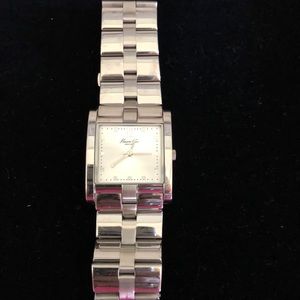 Kenneth Cole Silver Stainless Steel Watch